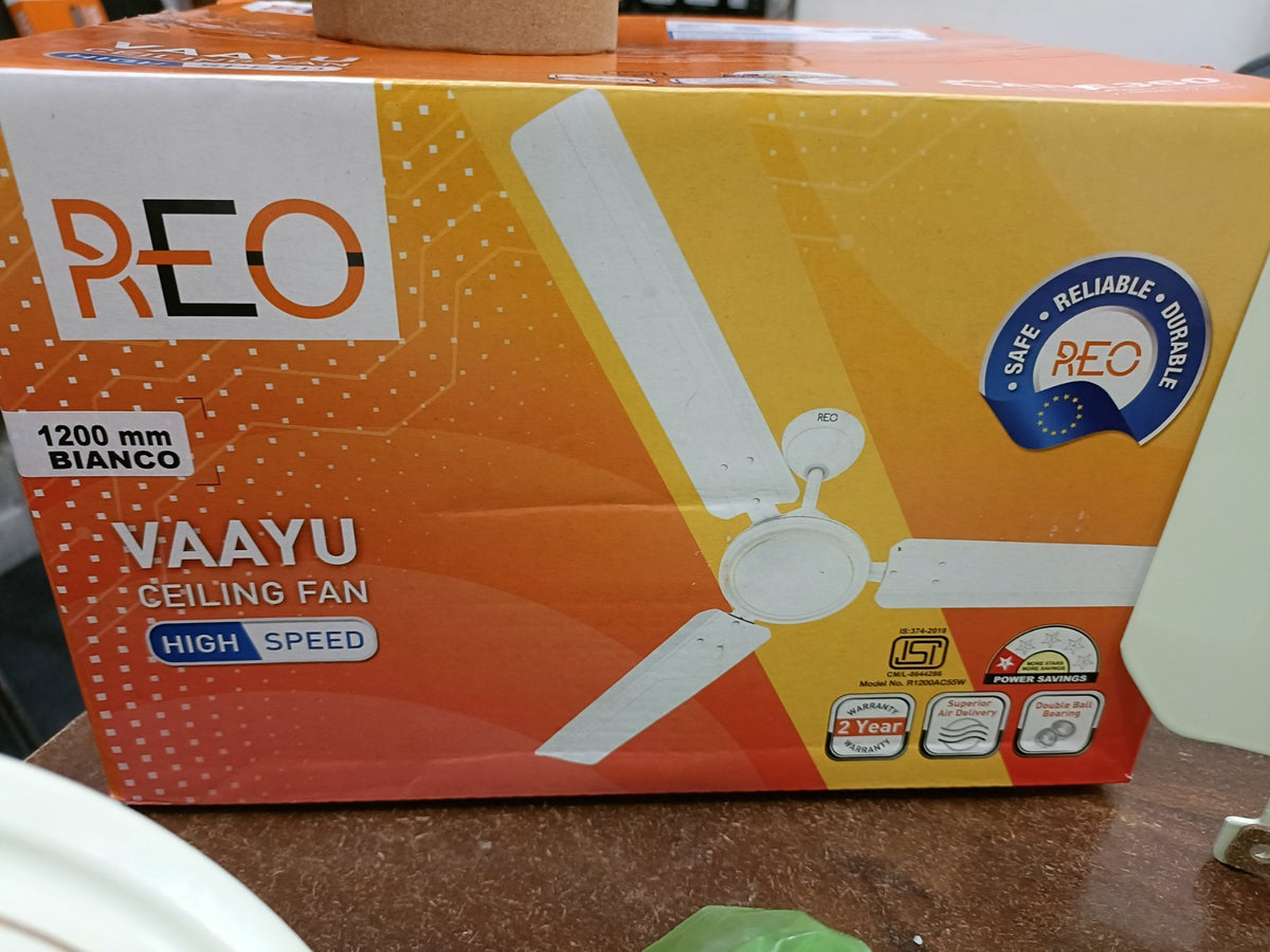 Reo Vaayu Ceiling Fan for Stylish and Powerful Cooling